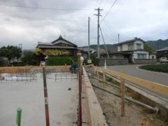 100坪の敷地に建つ北欧平屋住宅！進捗状況（愛媛県　西条市　北欧住宅　フォレストクルーログハウス）