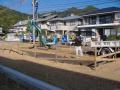 ｢北欧スタイル　フィンランドログハウス｣建築風景（愛媛県松山市石風呂町にて）