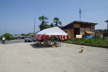 祝！地鎮祭　フィンランドログハウスが愛媛県新居浜で着工！