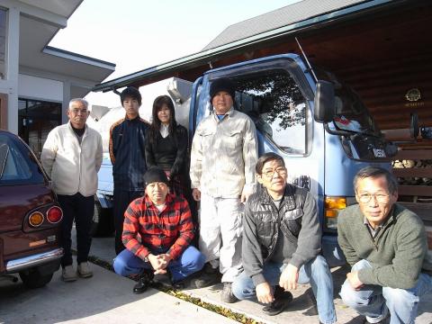 東北地方太平洋沖地震　支援へ出発
