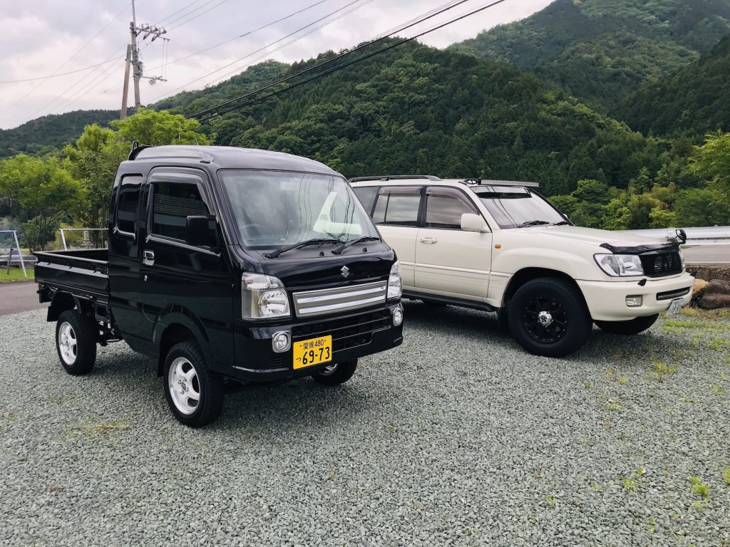 New CREW 加わる!  SUZUKI SUPER CARRY 4×4 ４インチUP スズキスーパーキャリー　北欧ブランドイメージ　ラッピング